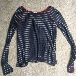 Striped girl's shirt